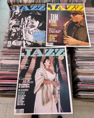 N.3 riviste jazz come da  foto(no cd)