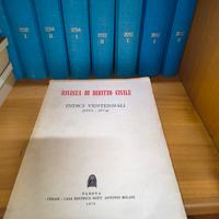 Rivista diritto civile annate 2000 2022 Cedam