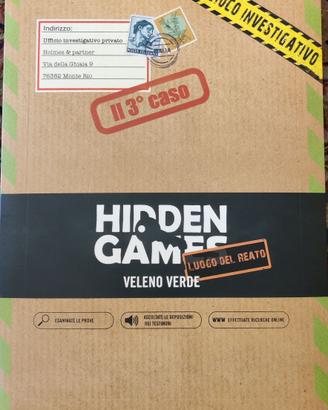 Gioco investigativo Hidden Games veleno verde con