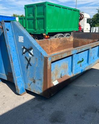 CONTAINER SCARRABILE USATO A CIELO APERTO