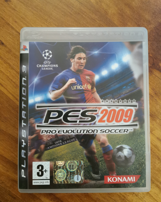 PS3 Pro Evolution Soccer 2009