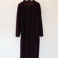 Navigare, cappotto vintage viola uomo