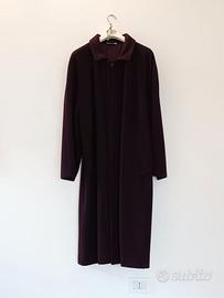 Navigare, cappotto vintage viola uomo