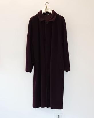 Navigare, cappotto vintage viola uomo