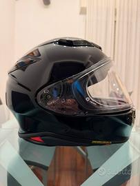 Casco moto SHOEI NXR2 tg. s nero lucido
