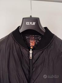 Giubbotto uomo tg 46 colore nero e reversibile con