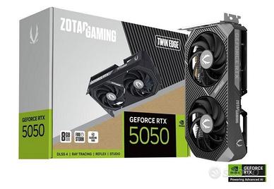 SCHEDA VIDEO ZOTAC RTX 5050 GAMING TWIN EDGE 8GB