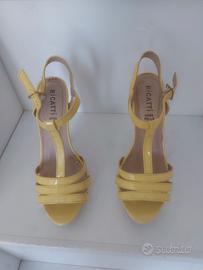 sandali donna gialli