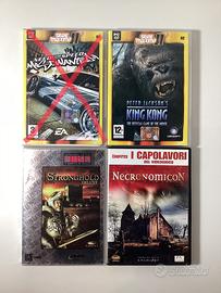 Giochi per Pc: King Kong, Stronghold, Necronomicon