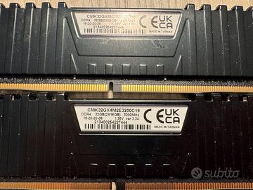 RAM Corsair Vengeance DDR4 32G (2X16)