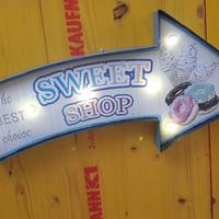 insegna luminosa vintage 