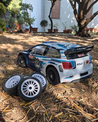 Auto rally radiocomandata 1:7 4WD