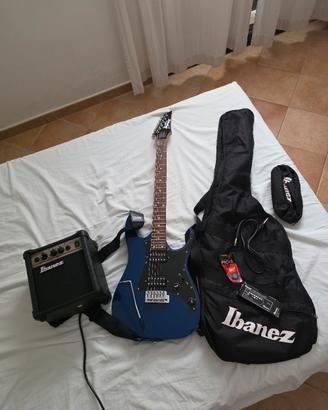 IBANEZ GIO - KIT COMPLETO CON AMPLIFICATORE