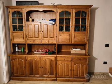 credenza in legno massello