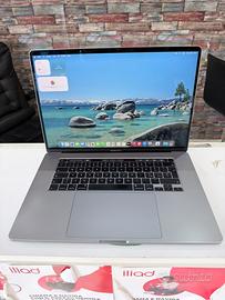 Macbook Pro 16 Pollici 2019 16gb ram 1tb ssd i9