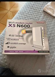 Wi-Fi modem router x5 n600