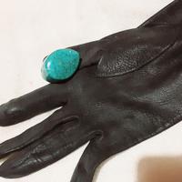 Anello Pietra Dura Anni'90 Grande