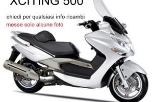 RICAMBI XCITING 500 2006 2007 RICAMBI KYMCO USATO 