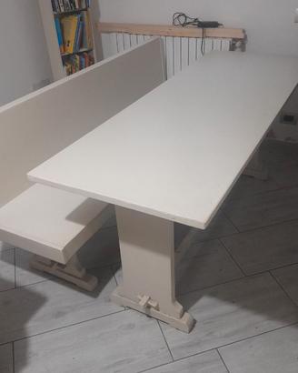 Tavolo con panca
