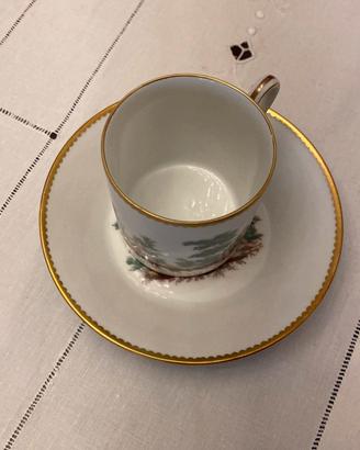 Servizio caffè 12 Richard-Ginori Pittoria Doccia