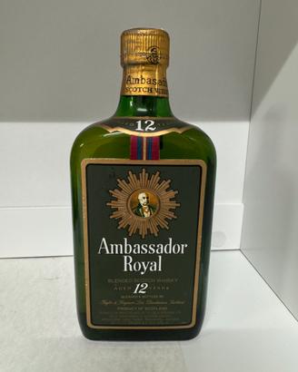 AMBRASSADOR ROYAL WHISKY 12YEARS