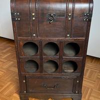 Mobile cantinetta bar - baule stile vintage