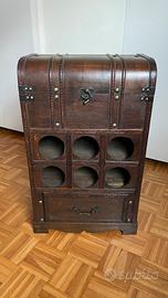 Mobile cantinetta bar - baule stile vintage