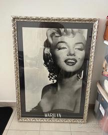 Quando Marilyn Monroe con cornice artigianale