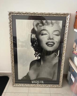 Quando Marilyn Monroe con cornice artigianale