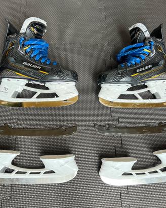 Bauer M5 Pro 2.5EE with 2 BladeTech blades
