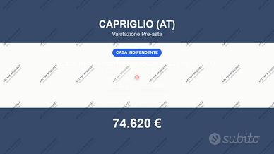 Immobile in asta di 159 m² con box auto a Caprigli