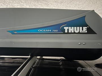 Barre tetto auto + box tetto auto thule ocean 780