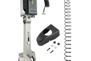 Braccio ausiliario pneumatico per smontagomme