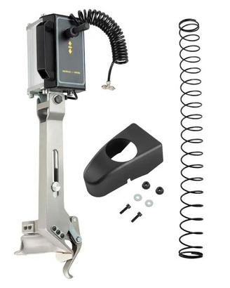 Braccio ausiliario pneumatico per smontagomme