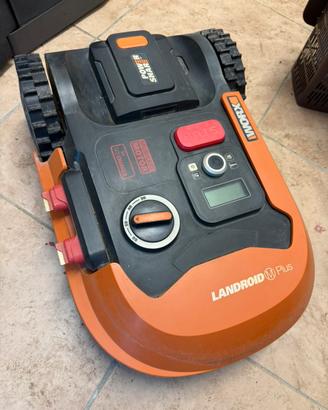 Robot tagliaerba Landroid worx wr165 + garage
