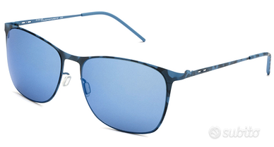 occhiale italia independent blu metallo