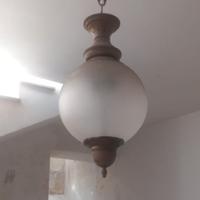 Lampadario stile liberty