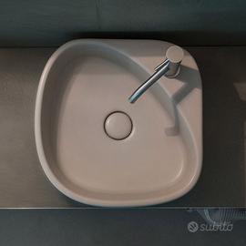 Lavabo ceramica sabbia opaca