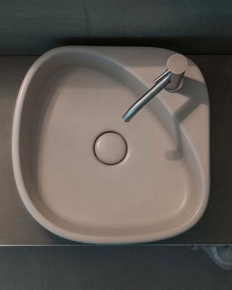 Lavabo ceramica sabbia opaca