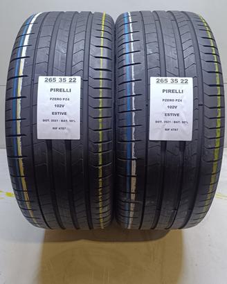 2 GOMME 265 35 22 PIRELLI RIF4787