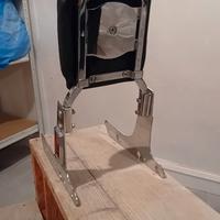 Sissi bar poggiaschiena per custom Harley