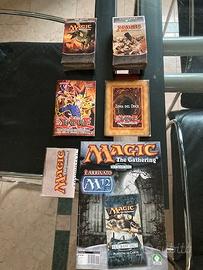 Scatole e istruzioni carte Magic