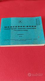 Mercedes Benz catalogo pezzi di ricambio 1979