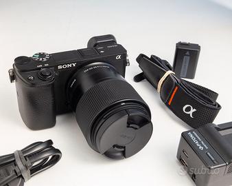 mirrorless Sony a6400 + sigma DC DN 30/1.4