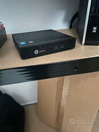 PC HP MINI SLIM 800G1 INTEL I5 4590T 8G SSD W10