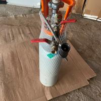 Bombola co2 4 kg + fill station