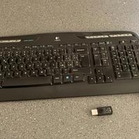 Tastiera e mouse wirless Logitech