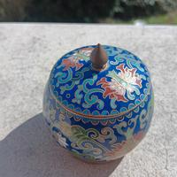 Piccolo contenitore cloisonné 