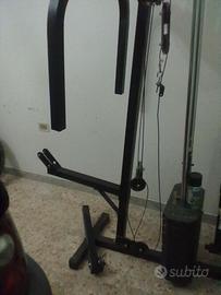 palestra con varie esercizi