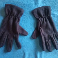 GUANTI INVERNALI BLU MARINO in caldo PILE taglia L